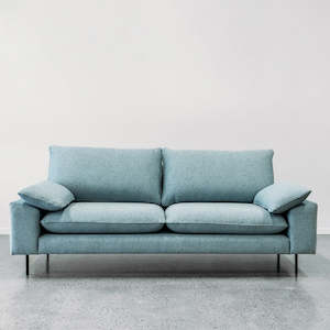 Sicily 3 seat sofa in akito sky