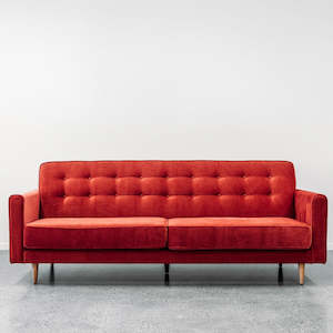 Furniture: Ventura 3 seat sofa in orleans hibiscus