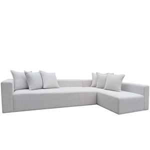 Furniture: Vito modular sofa in jake silverstreak