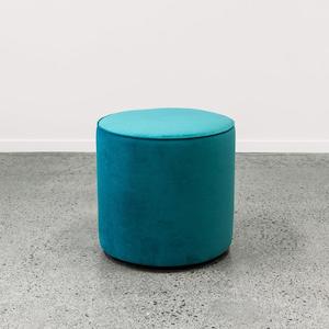 Ghost Small Round Ottoman - Novara 'Jungle'