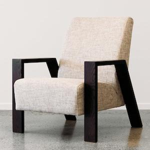 Mogambo armchair in nixon ash