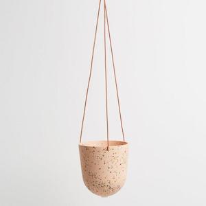 Furniture: Hanging Pot - Terrazzo Salt