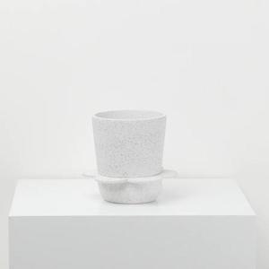 Furniture: Spring Pot - White Speckle