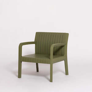 Furniture: Story armchair in olive