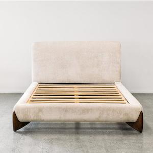 Furniture: Yoko Bed - Cream