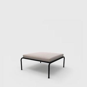 Furniture: AVON Outdoor Ottoman - Ash