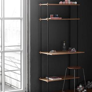 Moebe Shelving System Oak - Desk B