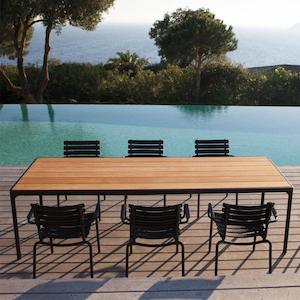 Furniture: FOUR Indoor/Outdoor Table Black Frame