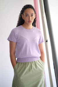 Short Sleeve Tops: Cotton T-Shirt