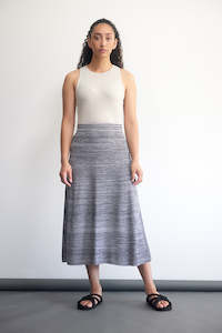 Skirts: Cotton Flared Skirt