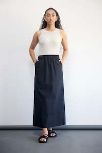 Cotton Broadcloth Skirt