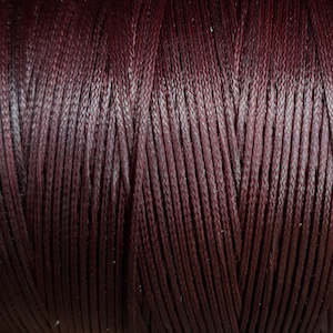 1.0mm Eggplant Waxed polyester Braid - 10m, 20m or 500m Roll