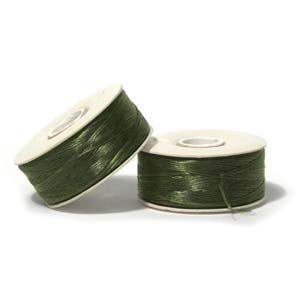 Nymo, Size B, Olive (1 bobbin - 65m)