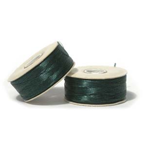 Nymo, Size B, Evergreen (1 bobbin - 65m)