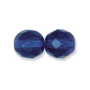 Craft material and supply: Czech Glass Facet, Capri (6 or 8mm)