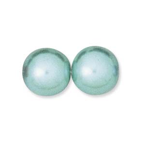 Glass Based Pearl, Aqua, (6 or 8mm)