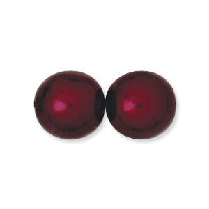 Glass Based Pearl, Burgundy, 4mm (20pcs)