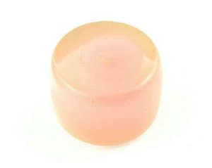 Craft material and supply: Resin, Two Tone Barrel, Pink, 15x22mm (10pc)