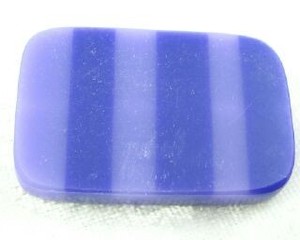 Craft material and supply: Resin, Rectangle Stripe Width, Purple/Light Purple, 40x26mm (10pc)