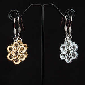 Beehive Hex Earrings