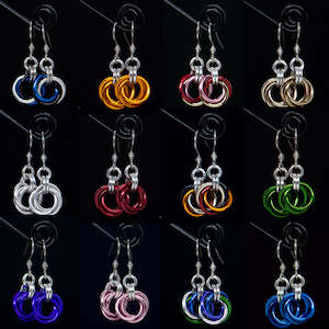 Single Mobius Earrings