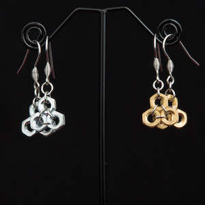 Honeycomb Hex Earrings