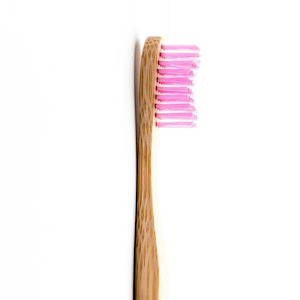 The Humble Co Purple Bamboo Adult Toothbrush