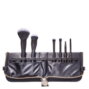 Inika Organic Vegan Brush Case 6pc Set