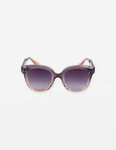 Manhatten Sunglasses - Peach/Violet