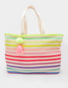 Shopper Bag - Coloured Stripes