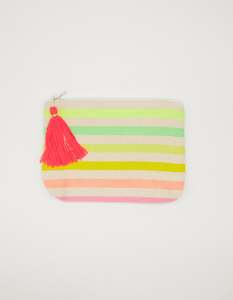 All: Small Pouch - Coloured Stripes