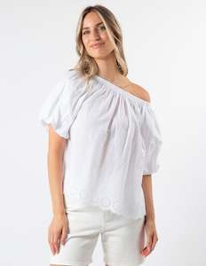 Paros Blouse - White