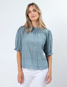 Dana Blouse - Bluebell