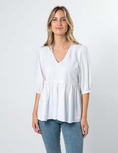 Bettina Shirt - White