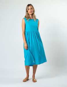 Kayleigh Dress - Santorini Blues