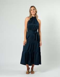 Constance Dress - Navy