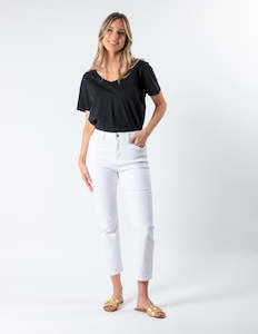 STELLA ESSENTIALS Frankie Jean - White