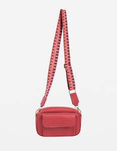 Accessories: Lisbon Camera Bag - Raspberry