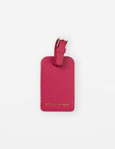 Accessories: Getaway Luggage Tag - Raspberry