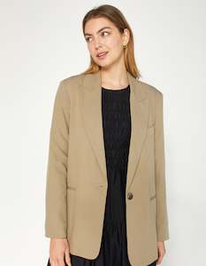 DEAR SUTTON Bryn Blazer - Light Sage