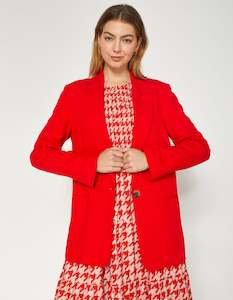 DEAR SUTTON Bryn Blazer - Flame