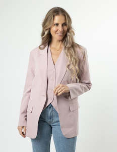 Monaco Blazer - Violet Rose