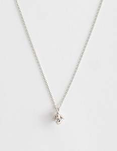 Necklace Tulip - Silver