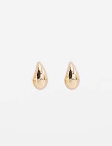 Tear Drop Earrings - Silver