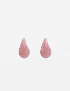 Tear Drop Earrings - Rose