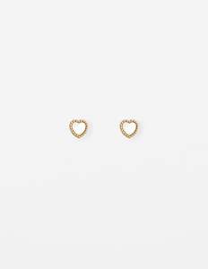 Earrings - Mop Heart