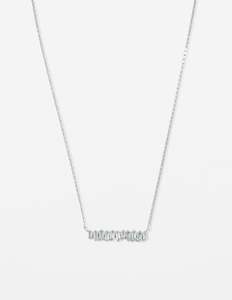 All: Necklace Crystals - Silver