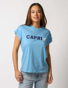 Ace Tee - Blue Capri Love