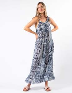 Baha Dress - Medina Blue