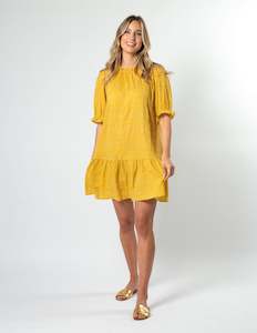 Keely Dress - Canary